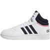 Adidas Donna Hoops 3.0 Mid Classic Shoes, Cloud White/Legend Ink/Cloud White, 36 2/3 EU
