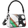 Desigual, BAG_TANGO PHUKET MINI 2000 BLACK Donna, Nero