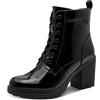 MARCO TOZZI Stivali moda donna 2-25204-41Moda stivali, Black Patent, 36 EU