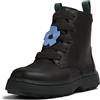 Camper Norte K900150, Lace Up Bootie Bambine e ragazze, Nero 012, 26 EU