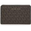 Michael Kors 32S5G8ED6B-252 MD SNAP ZA WALLET Donna BRN/ACORN Taglia TU
