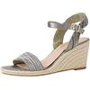 Tamaris 1-1-28360-28, Sandali con Tacco Donna, Petti Smeraldo, 40 EU