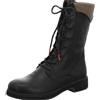 Think! Cogita Cromo Conciato Sostenibile, Stivaletto Donna, 000 Nero Combinato, 36 EU