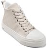 DKNY Yaser Logo-Lace Up Mid Sneaker, Scarpe da Ginnastica Donna