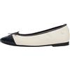 Tommy Hilfiger Donna Ballerine Toe cap in Pelle