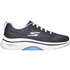 Skechers Go Walk Arch Fit 2.0 Vivid Sunset, Sneakers Donna, Nero, 42 EU