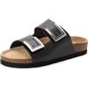 MARCO TOZZI Sandale 2-27400-44, Donna, Black, 38 EU
