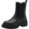 Tamaris Damen Chelsea 1-25468-45, Stivali Donna, Nero Opaco, 41 EU