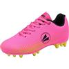 JAKO Scarpe da Calcio Unisex J-SFG, Primavera allo zolfo Rosa Fluo, 35 EU