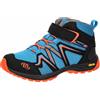 Brütting Rockwall, Stivali da Trekking, Blu Nero Arancione, 38 EU