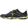 Vibram FiveFingers V-run - Scarpe Running Uomo, Nero (Black/yellow), 39 EU