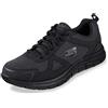 Skechers Track Bucolo, Scarpe running Uomo, Black Leather Mesh Trim, 39 EU