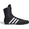 Adidas Box Hog 2, Scarpe da Ginnastica Uomo, Nucleo Nero/Bianco/Nucleo Nero, 49 1/3 EU