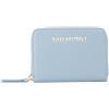 Valentino portafoglio Zero Re Zip Around Wallet Avio celeste