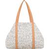 Fritzi aus Preussen Fritzi Simply Shopper Leo borsa shopper donna canvas stampa leopardata vegana borsa a spalla capiente con cerniera festival città shopping viaggio casual 29 x 44 x 16 cm - Rosa, Oliva, Beige