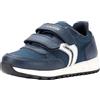 Geox Sneaker J Alben E Bambino, Colore: Bianco Marino., 1 UK(33 EU)