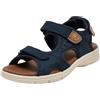 Panama Jack Salton, Sandali Piatti Uomo, Marino C38, 40 EU