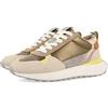GIOSEPPO Sneakers retro dorate con dettagli da donna selkirk