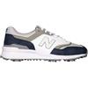 New Balance Scarpe da Golf 997 da Uomo, Blu Navy/Bianco, 13 X-Wide