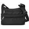 VOLGANIK ROCK Crossbody Bag for Women Multi Pockets Handbag Shoulder Bag Waterproof RFID Cross Body Bag for Daily Use Messenger Bag Travel Bag