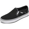 Vans Asher, Sneaker, Uomo, Canvas Black/White, 38.5 EU