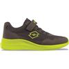 Lotto Unisex Bambini Connect BC K Kids, Grigio Lime, 26 EU