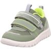 Superfit Mini Sneaker da Ragazzo Sport7, Verde Chiaro Giallo 7520, 21 EU