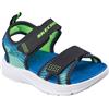Skechers Microspec-splash SandaliBambini e ragazzi | Sandalo sportivo, chiusura adattiva, leggero, lavabile in lavatrice, plantare imbottito