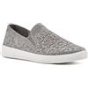 White Mountain Sneaker Donna Unit, Argento/Tessuto, 41 EU