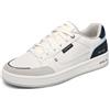 Skechers Uomo League Imperion Basket, Maglia in Pelle Naturale PU Nero, 46 EU