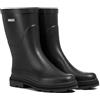 Aigle Mid Rain, Stivali in Gomma, Donna, Nero, 40 EU
