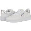 GUESS Sybela, Scarpe da Ginnastica Donna, Bianco Argento 143, 11