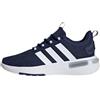 adidas Uomo Racer TR23 Shoes, Dark Blue / Cloud White / Halo Silver, 46 2/3 EU
