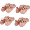 HIMRY® 4 Paia | TENDISCARPE Legno naturale, orma per scarpe, Unisex forme di scarpe, tendiscarpe in legno forma per Calzature 45 - Calzature 46, KXB6000-45-4P