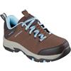 Skechers Trego Trail Destiny Donna, Finiture in Tessuto Sintetico Color Cioccolato, 40 EU