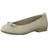 Jana 8-8-22164-28, Ballerine Donna, Beige, 37 EU Larga