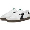Skechers Uomo Hotshot Relegate Slip-In ALLENATRICE, White Duraleather/Suede/ Black Trim, 47.5 EU