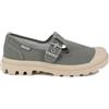 Palladium Unisex Pampa M-Jane Washed Mary Flat, Vetiver, 42 EU, Vetiver, 42 EU