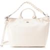 baradello, Shopper in pelle Donna, bianco
