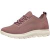 Geox Donna D SPHERICA A Sneaker, Old Rose, 42 EU