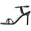 ONLY Sandali da donna Onlalyx-16 con tacco in poliuretano, Nero, 41 EU