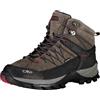 CMP Rigel Mid Trekking Shoes Wp, Scarpe da trekking Uomo, Torba-Antracite, 45 EU