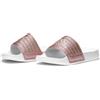 Kappa IT Girls' Flat Sandal - White-Pink Glitter, Size 31