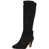 Bella Vita Stivali da donna Troy Ii Dress Boot al ginocchio, In camoscio nero, 6.5 M US