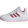 adidas Unisex - Bambini e Ragazzi Tensaur Sport 3.0 Kids Shoes, Ftwr White/Bliss Pink/Grey Two, 39 1/3 EU