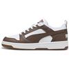 Puma Rebound V6 Low, Sneaker Unisex - Adulto, White Flat Bronze Gum, 36 EU