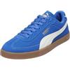 Puma Puma Club II Era - Sneaker Unisex in Pelle Scamosciata, Mountain Blue Puma White, 48.5 EU