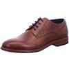 bugatti Livorno Flex Evo, Scarpe Stringate Oxford Uomo, Cognac 6300, 44 EU