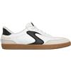 Skechers Donna Hotshot Perfect Choice Slip-In ALLENATRICE, White Duraleather Black Leather^ Trim, 36.5 EU