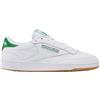 Reebok Uomo Club C 85 Sneaker, FTWRWHITE/GLENGREEN/RBKRUBBBERGUM1, 39 EU